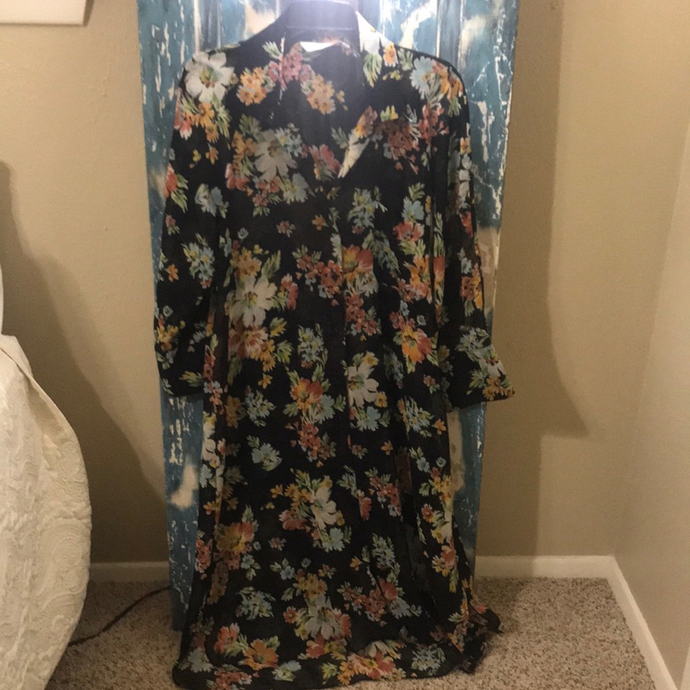 Floral duster